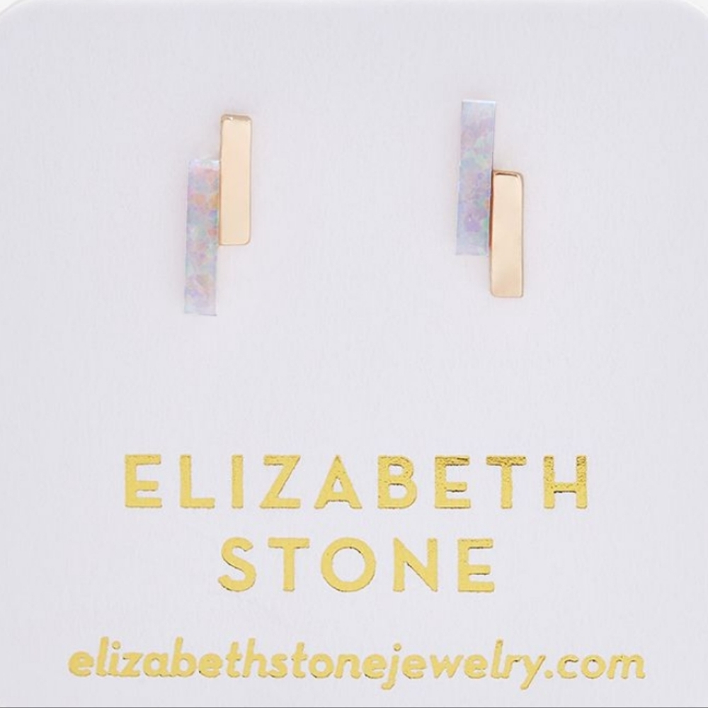OPAL STUDS - Picture 2 of 4